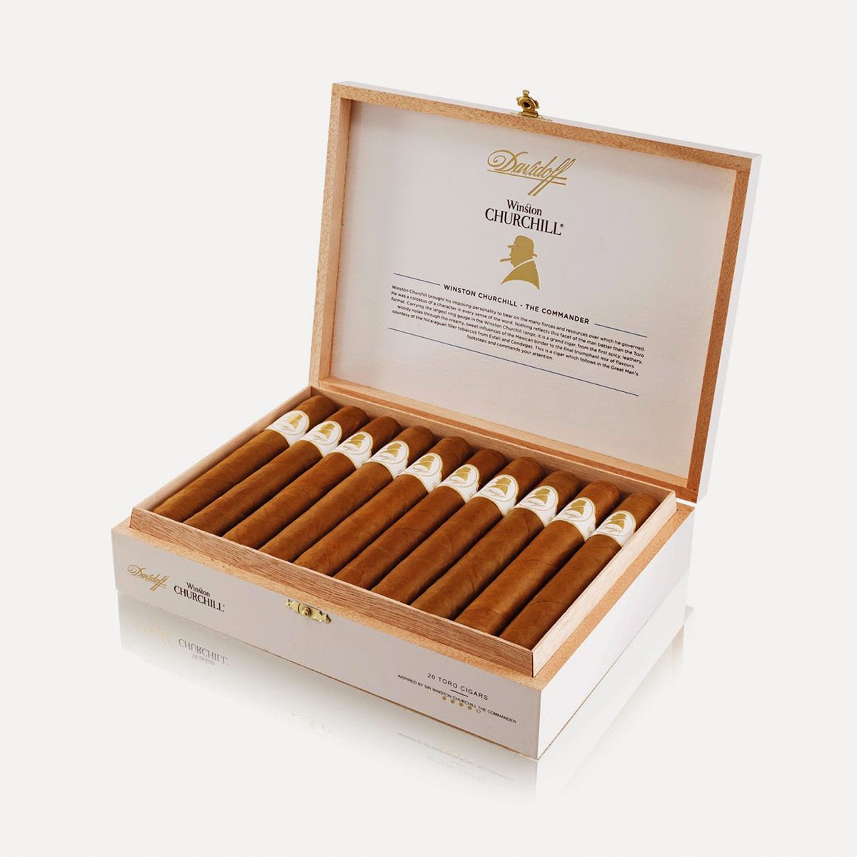 Davidoff Davidoff White Winston Churchill Toro (5/4) Unit (20)
