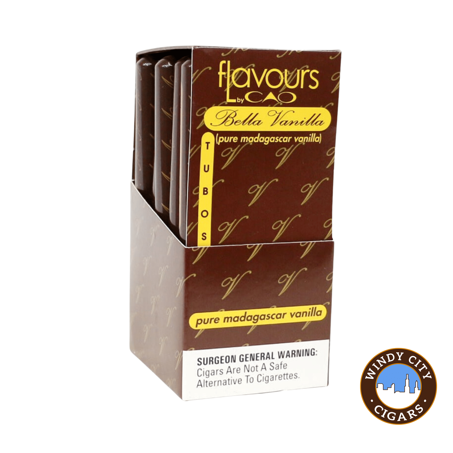 CAO CAO Flavors Bella Vanilla Tubos Unit (20)