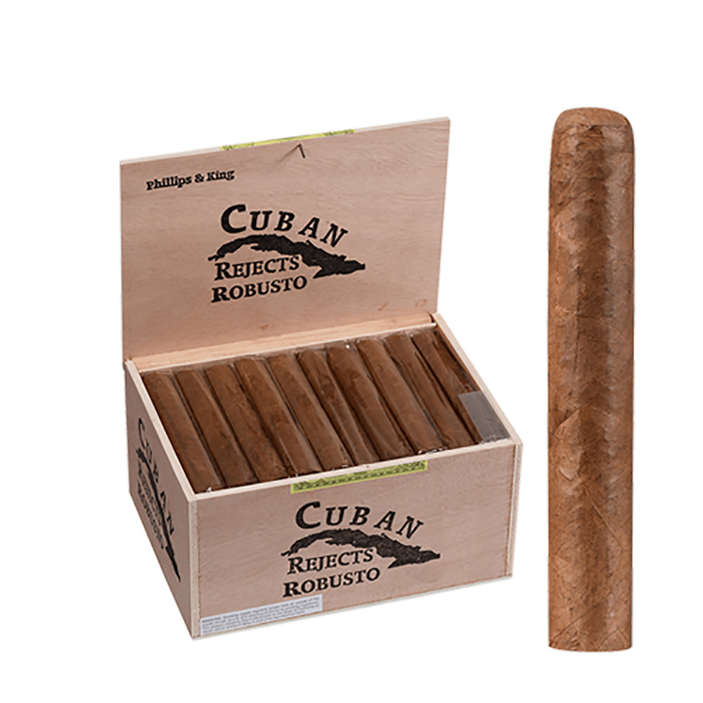 Cuban Rejects Cuban Rejects Natural Robusto Unit (50)