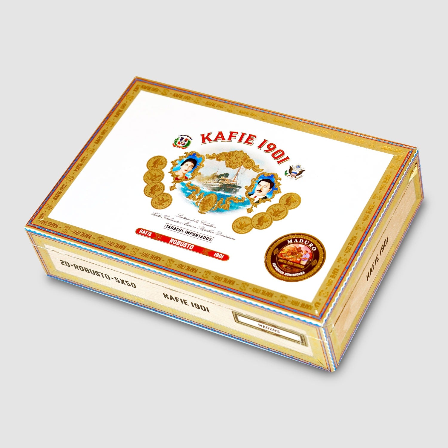 Kafie Kafie 1901 DF Maduro Gran Toro Unit (20) Gran Toro