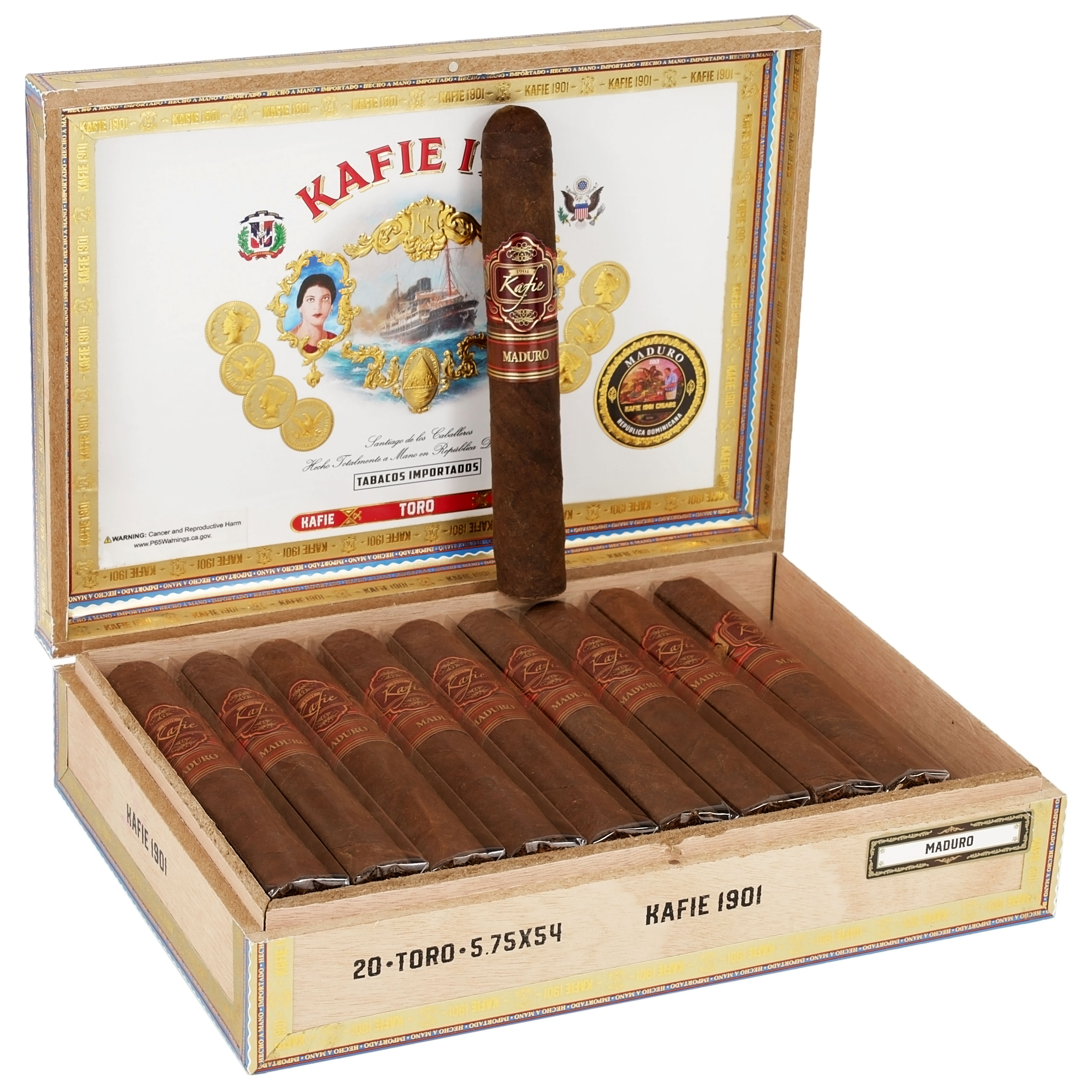 Kafie Kafie 1901 DF Maduro Gran Toro Unit (20)