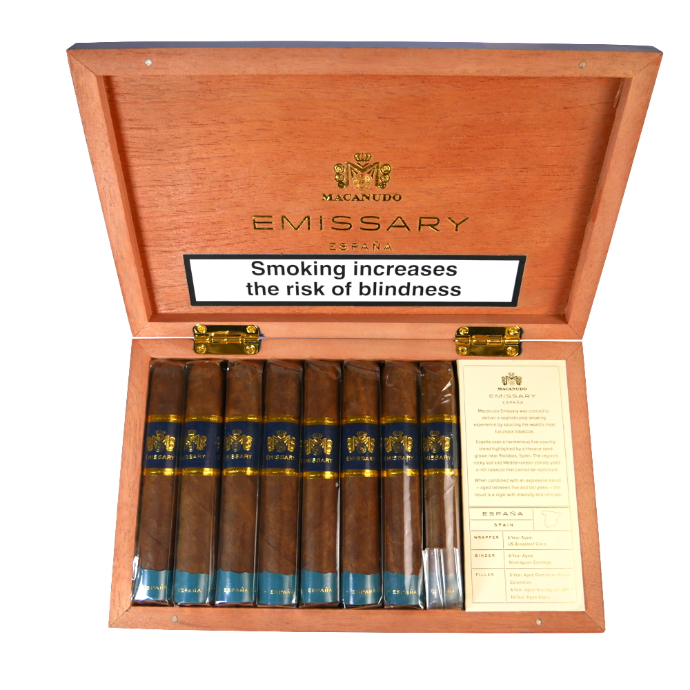 Macanudo Emissary Espana Robusto Unit (16)
