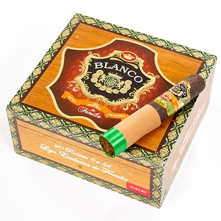 Blanco Blanco Exclusiva de Familia Maduro Robusto Unit (20) Robusto