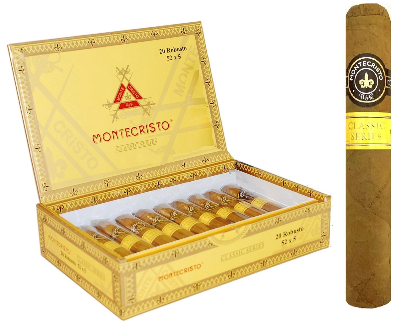 Montecristo Montecristo Classic Collection Robusto Unit (20) Robusto