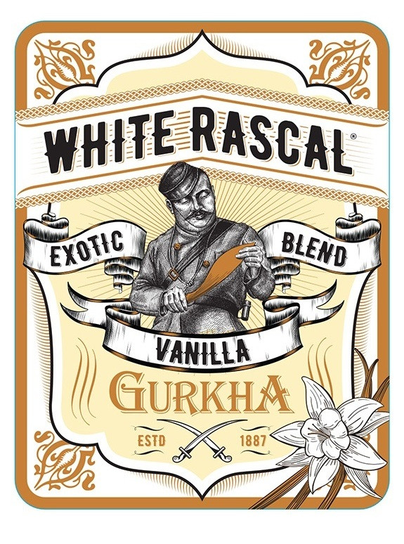 Gurkha Gurkha Cafe Tabac White Rascal Vanilla Tins (10/6) Unit (60)