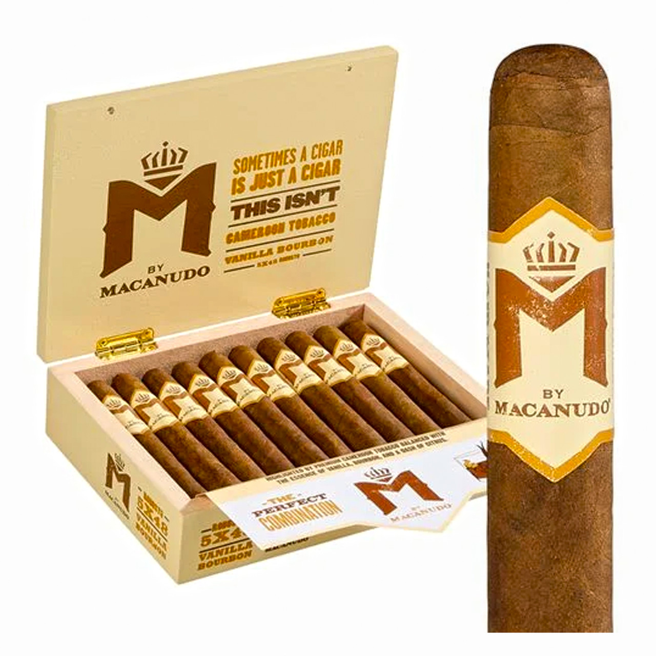 Macanudo Macanudo M Bourbon Robusto Unit (20) Robusto