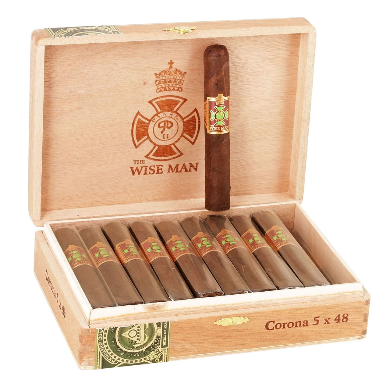 The Wise The Wise Man Corojo Doble Corona Unit (20)
