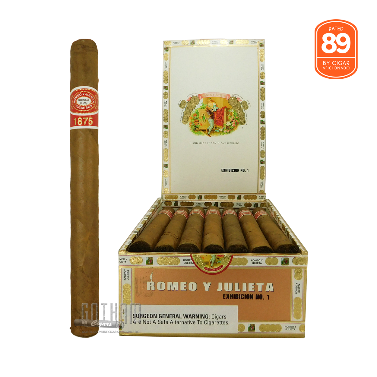 Romeo y Julieta Romeo y Julieta 1875 (White) Exhibicion #1 Unit (20)