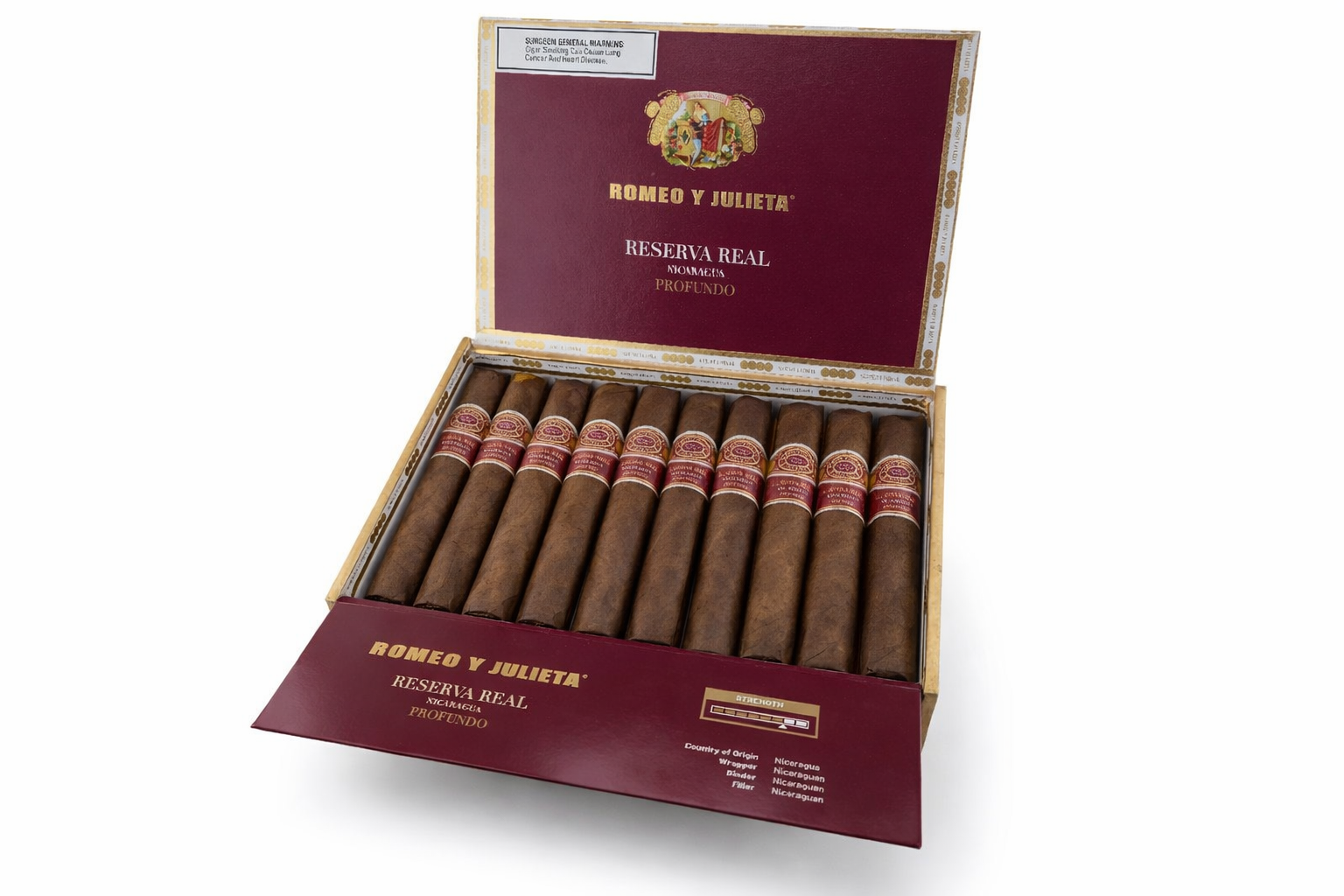 Romeo y Julieta Romeo y Julieta Reserva Real Nicaragua Profundo Magnum Unit (20) Magnum