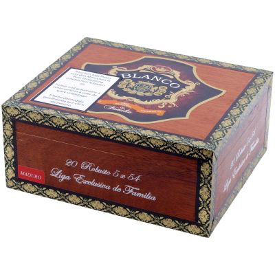 Blanco Blanco Exclusiva de Familia Maduro Torpedo Unit (20) Torpedo