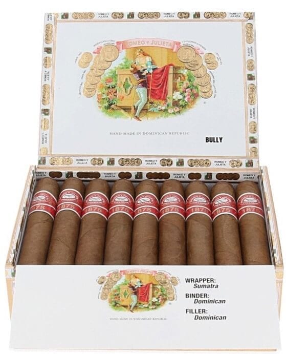 Romeo y Julieta Romeo y Julieta 1875 (White) Bully Unit (25)