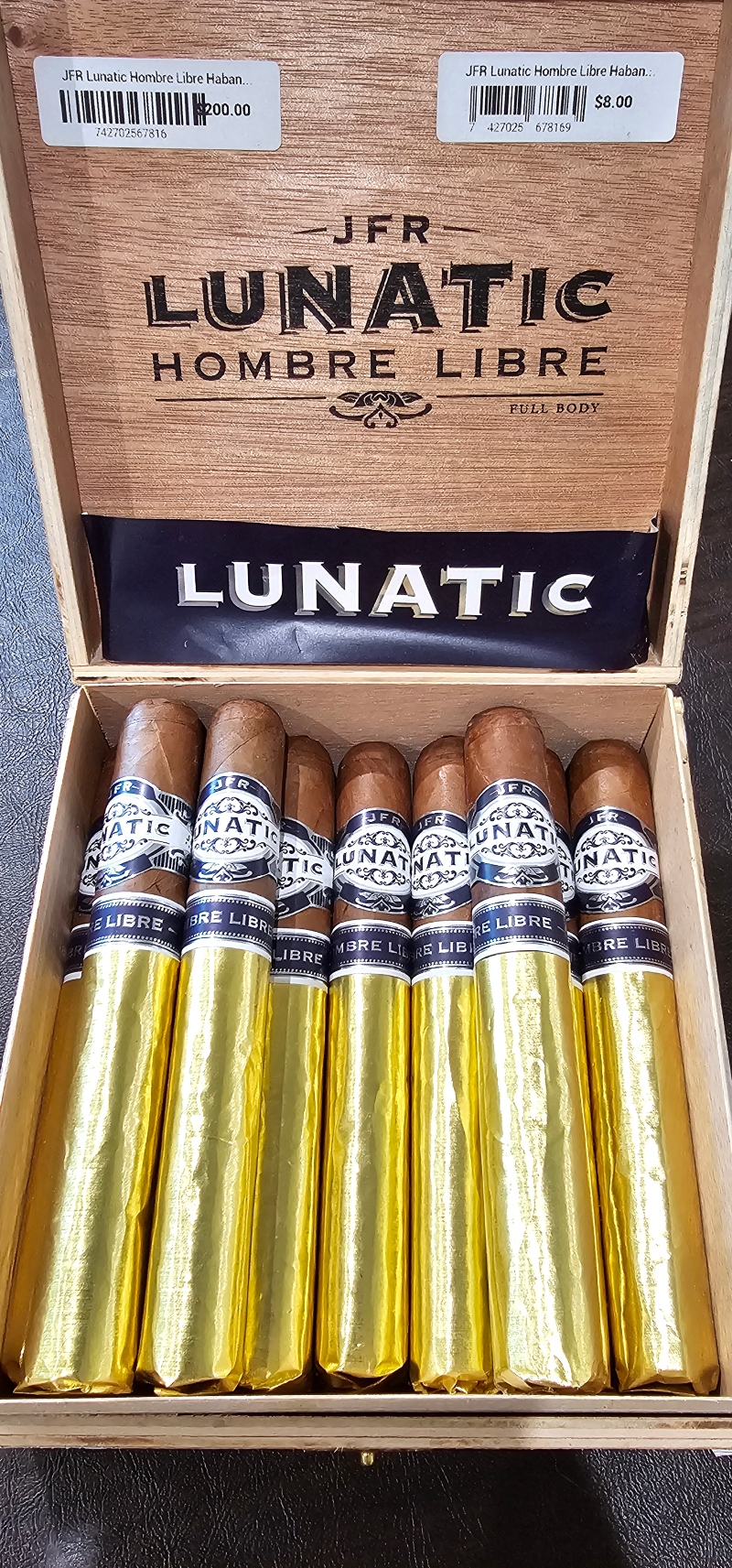 Lunatic Lunatic Habano Hombre Libre Unit (28)