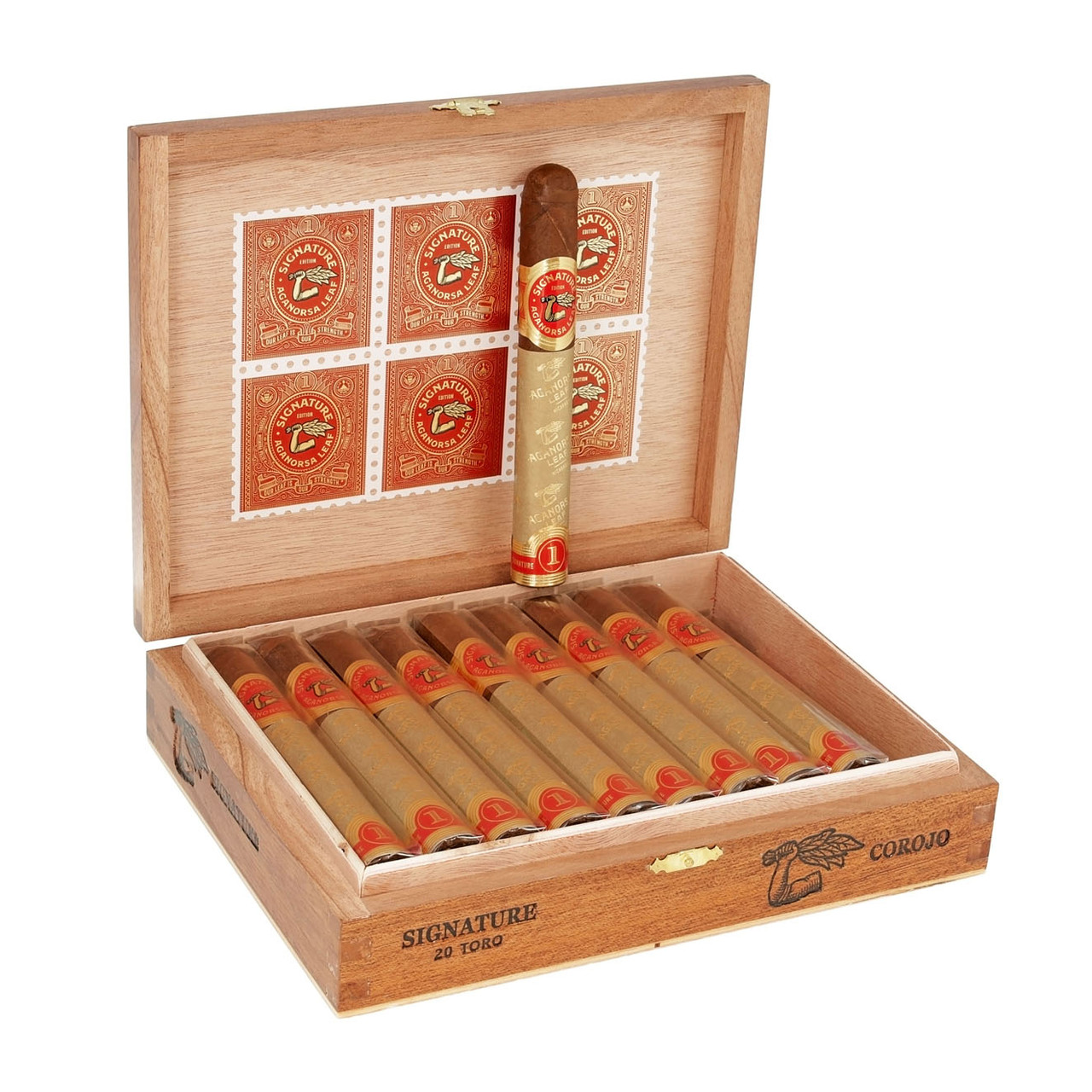 Aganorsa Leaf Aganorsa Leaf Signature Selection Corojo Toro Unit (20) Toro