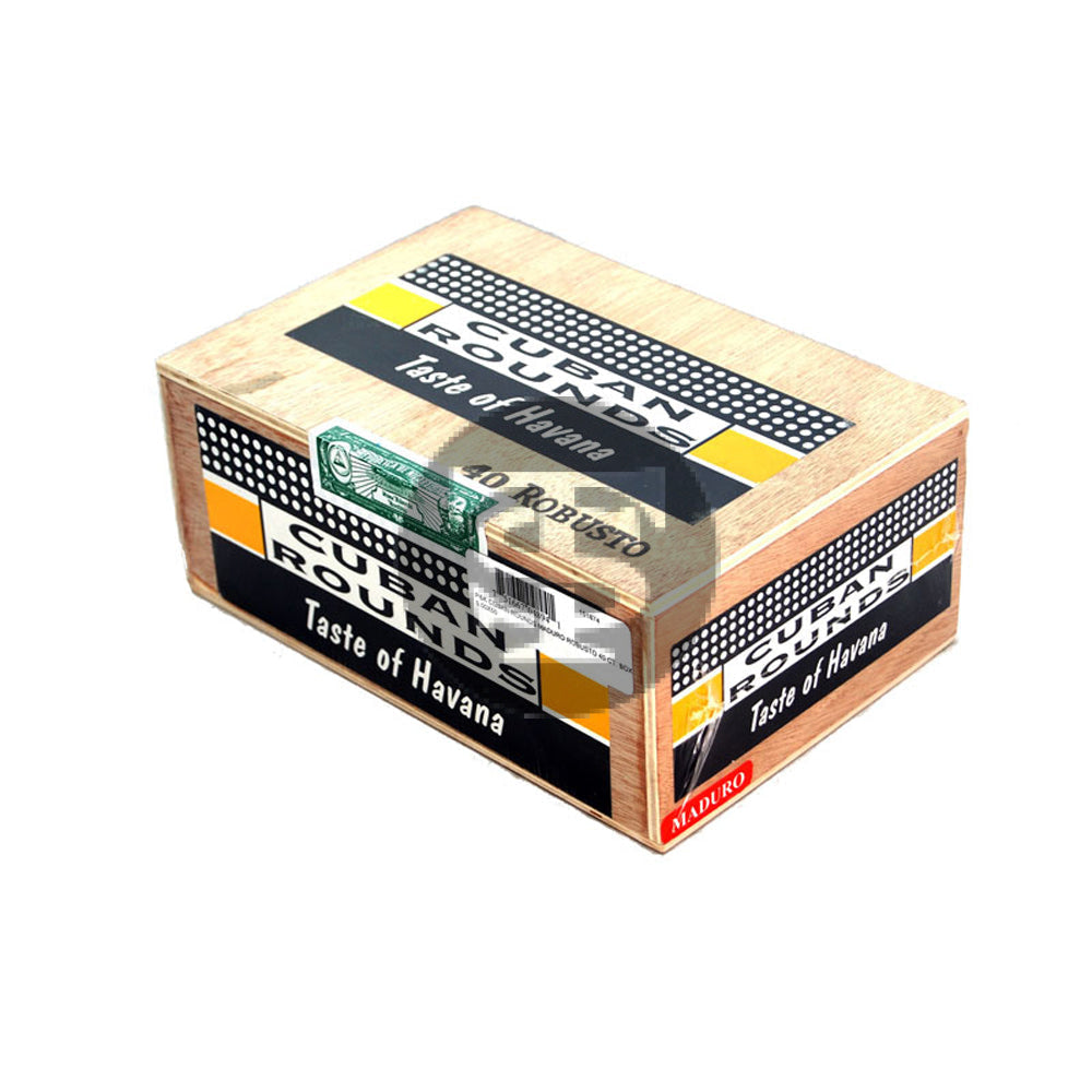 Cuban Rounds Cuban Rounds Maduro Pack Robusto Unit (24) Robusto