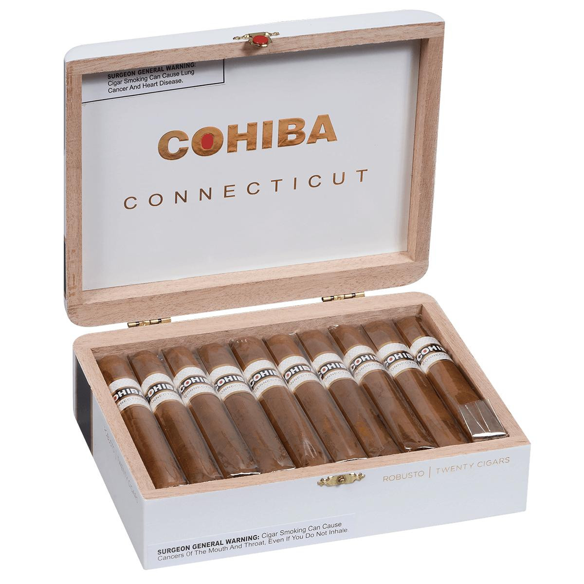 Cohiba Cohiba Connecticut Robusto Crystal Tube Unit (10) Robusto