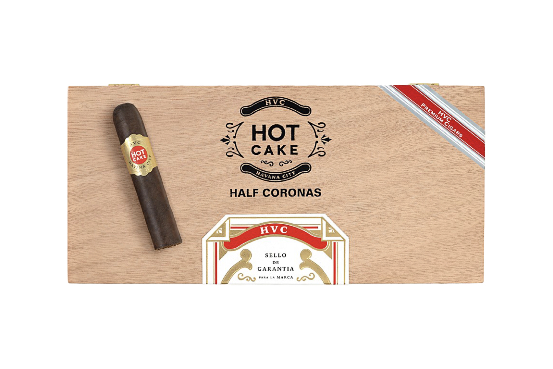 HVC HVC Hot Cake Maduro Coronas Gordas Unit (25) Corona