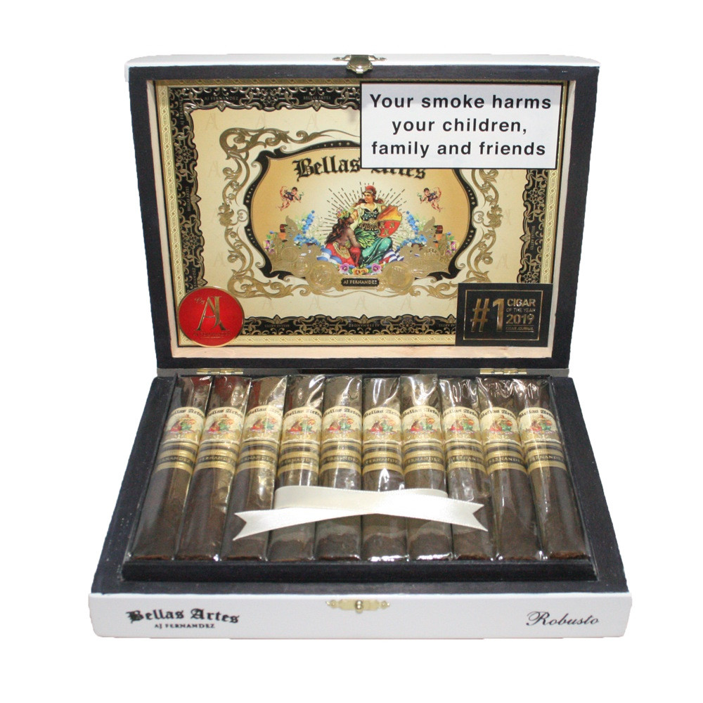 AJ Fernandez AJ Fernandez Bellas Artes Maduro Robusto Unit (20)