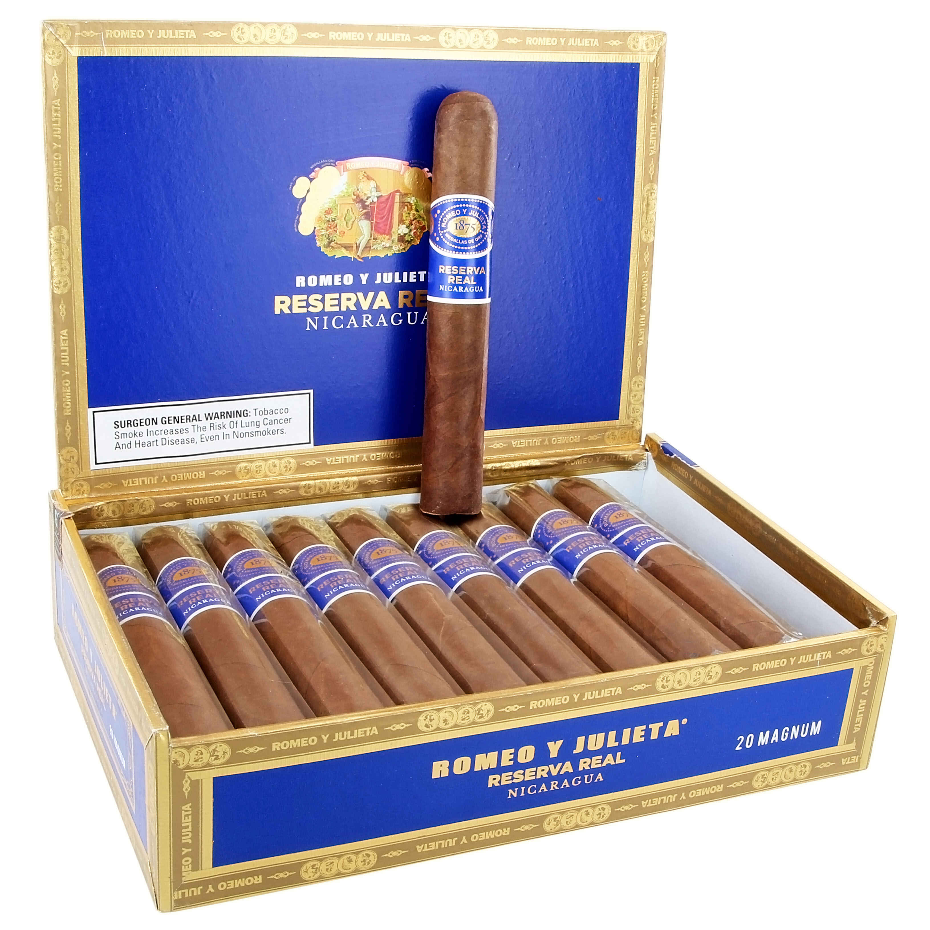 Romeo y Julieta Romeo y Julieta Reserva Real Nicaragua Magnum Unit (20) Magnum