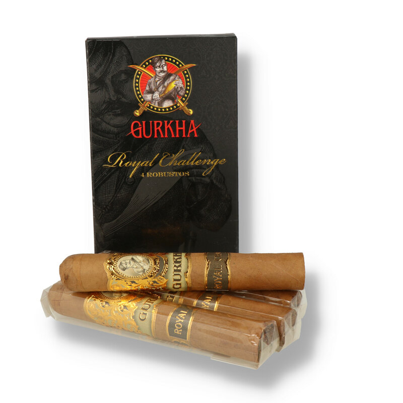 Gurkha Gurkha Royal Challenge Natural Robusto Unit (20) Robusto