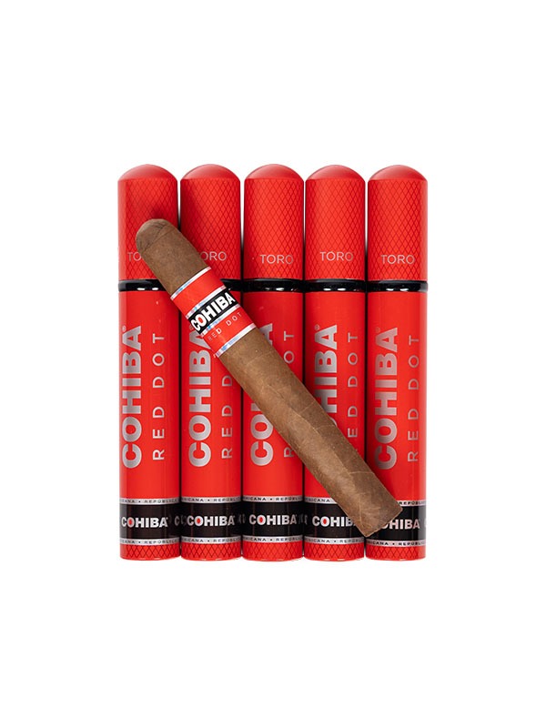 Cohiba Cohiba Red Dot Toro Tubo Unit (10) Toro