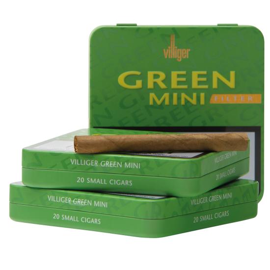 Villiger Villiger Mini Cigarillos Green Caipirinha Unit (100)