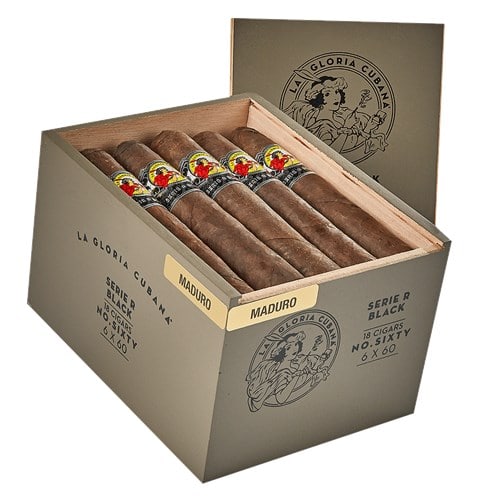 La Gloria La Gloria Cubana Serie R Black Forty-Eight Unit (18)