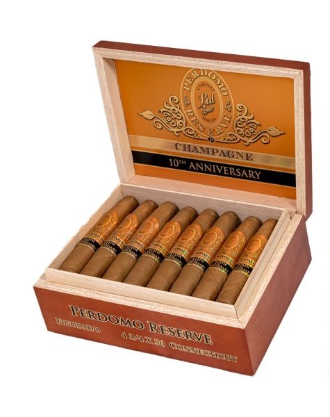 Perdomo Perdomo 10th Anniversary Champagne Super Toro Unit (25) Toro