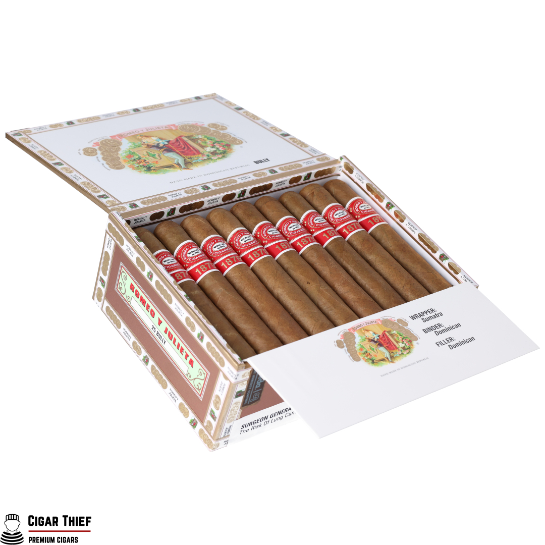 Romeo y Julieta Romeo y Julieta 1875 (White) Deluxe #1 (En Tubo) Unit (10)