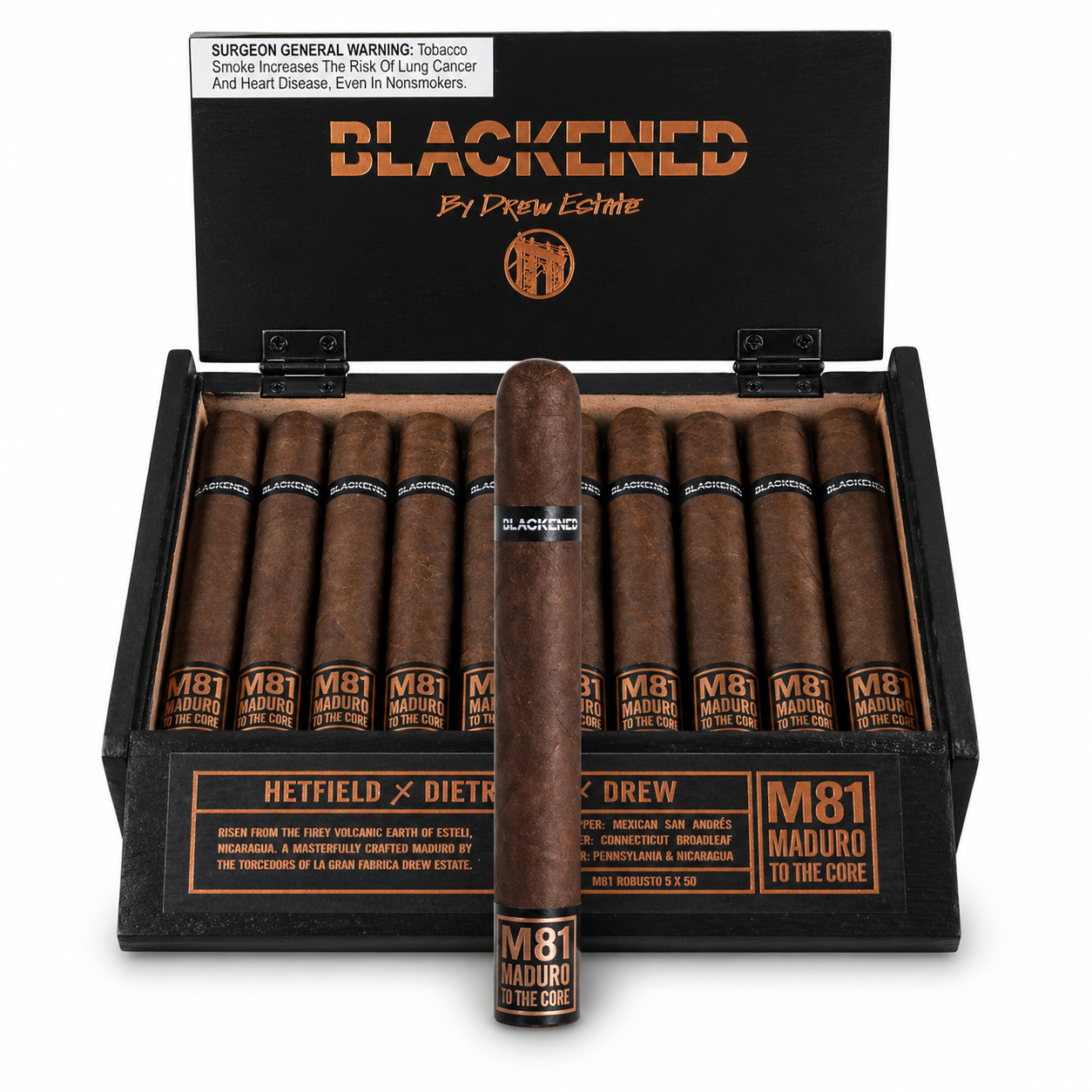 Blackened Blackened M81 Corona Doble Unit (20)