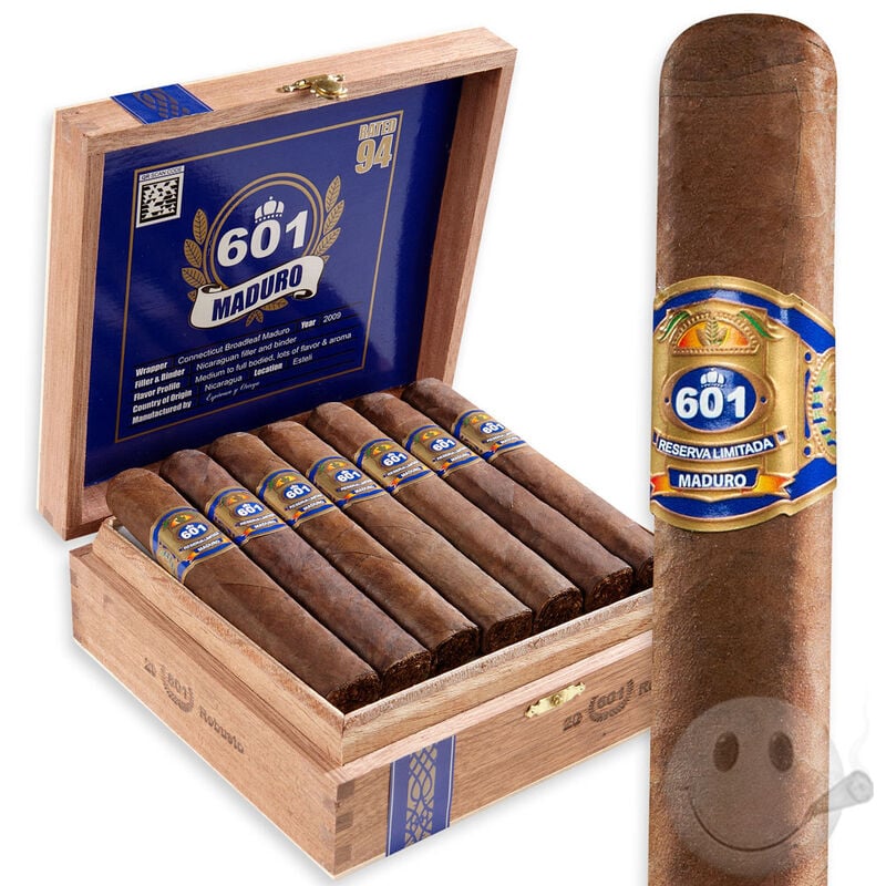 Espinosa Espinosa 601 Blue Label Maduro Gordo Unit (20)