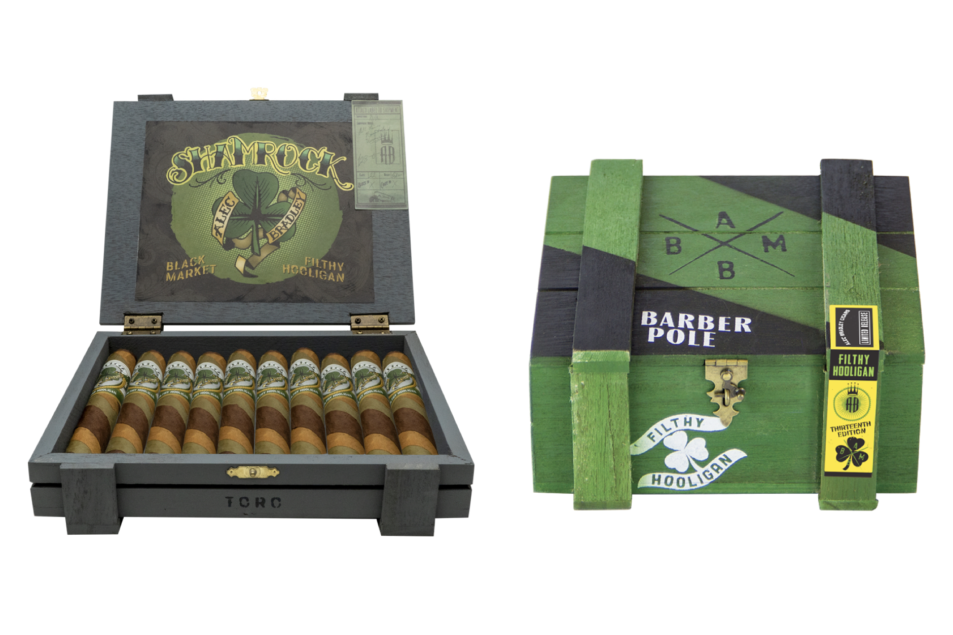 Alec Bradley Alec Bradley Black Market Filthy Hooligan Shamrock 2026 Unit (10)