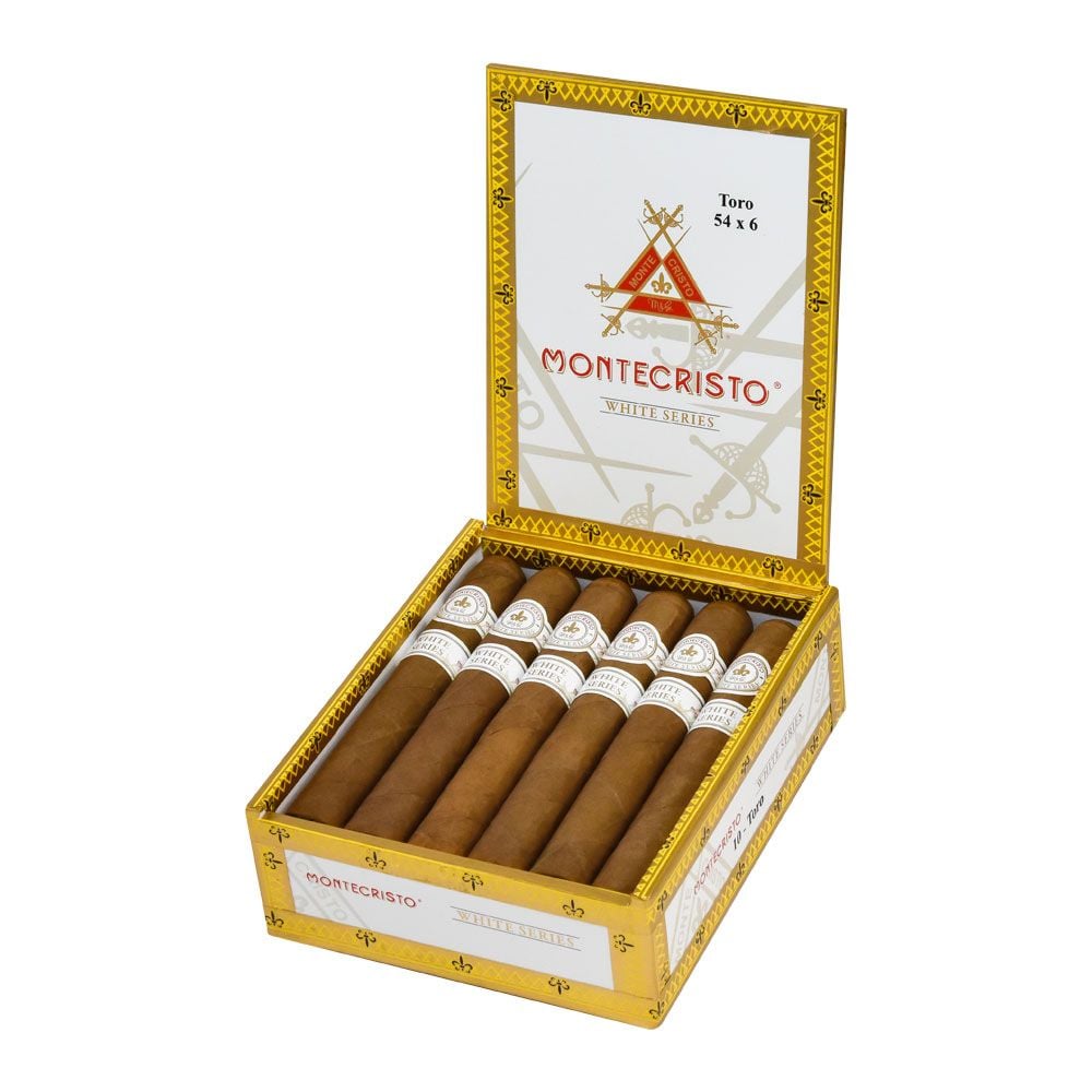 Montecristo Montecristo White Toro Unit (10) Toro