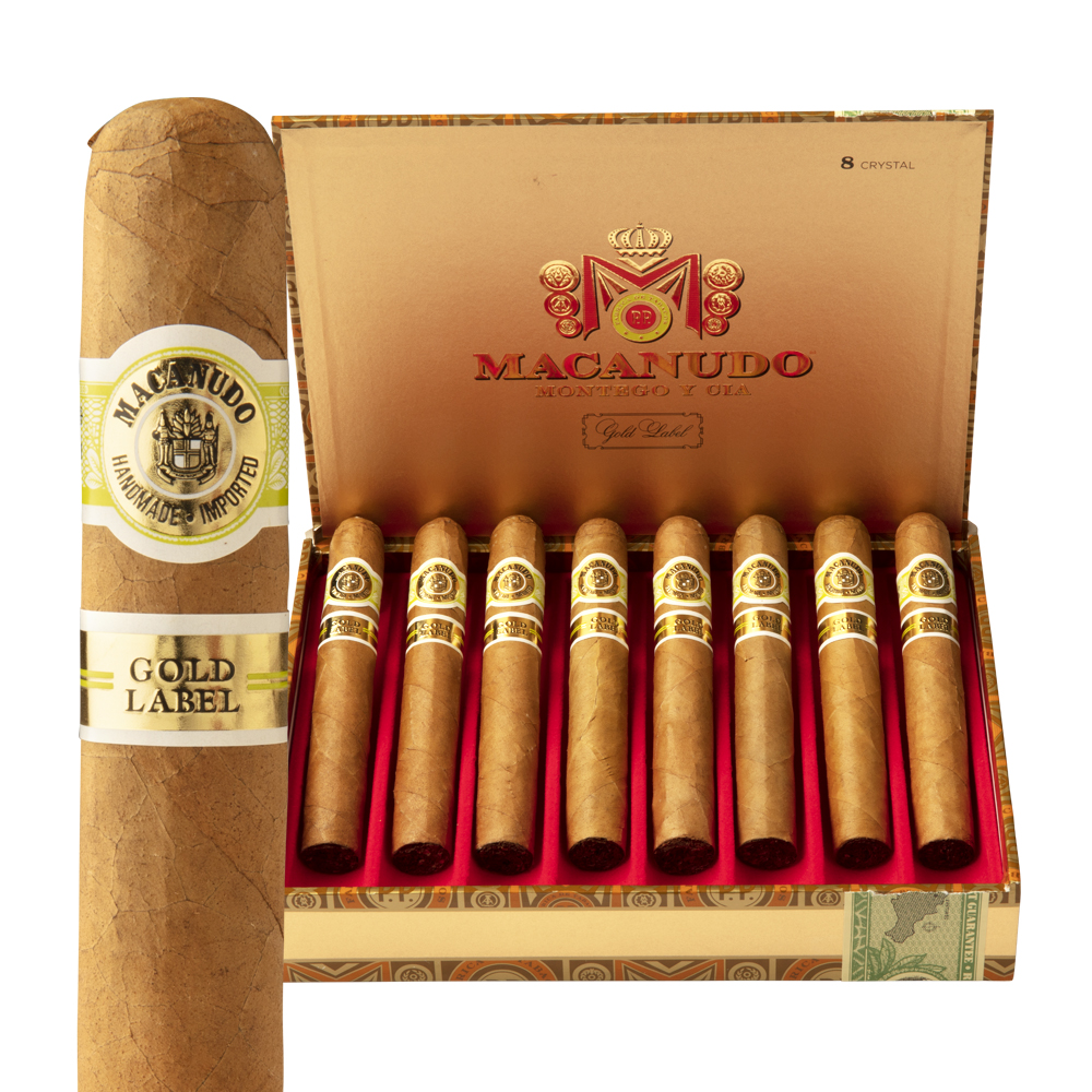 Macanudo Macanudo Gold Label Crystal Unit (8)