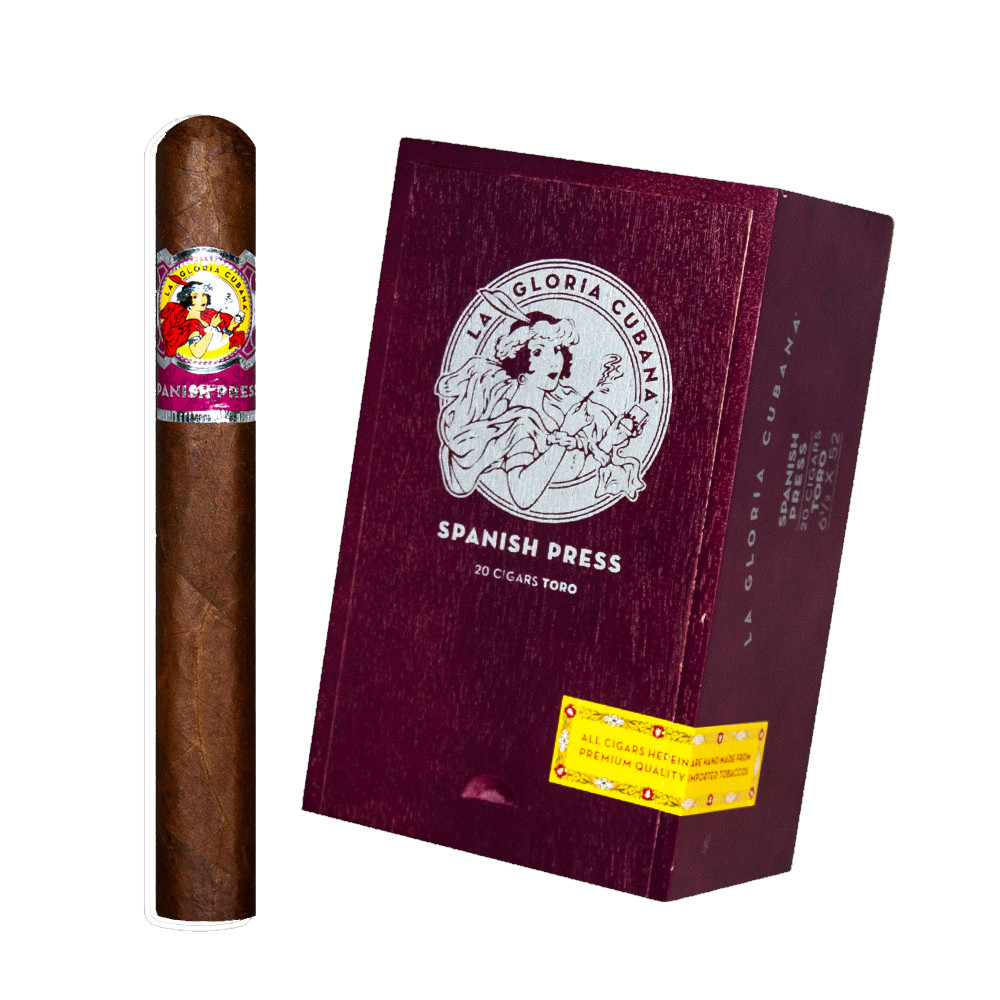 La Gloria La Gloria Cubana Spanish Press Toro Unit (20) Toro