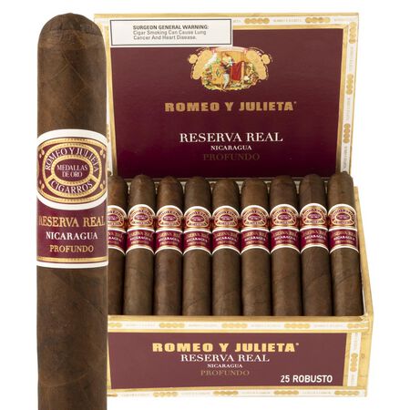 Romeo y Julieta Romeo y Julieta Reserva Real Nicaragua Profundo Robusto Unit (25) Robusto