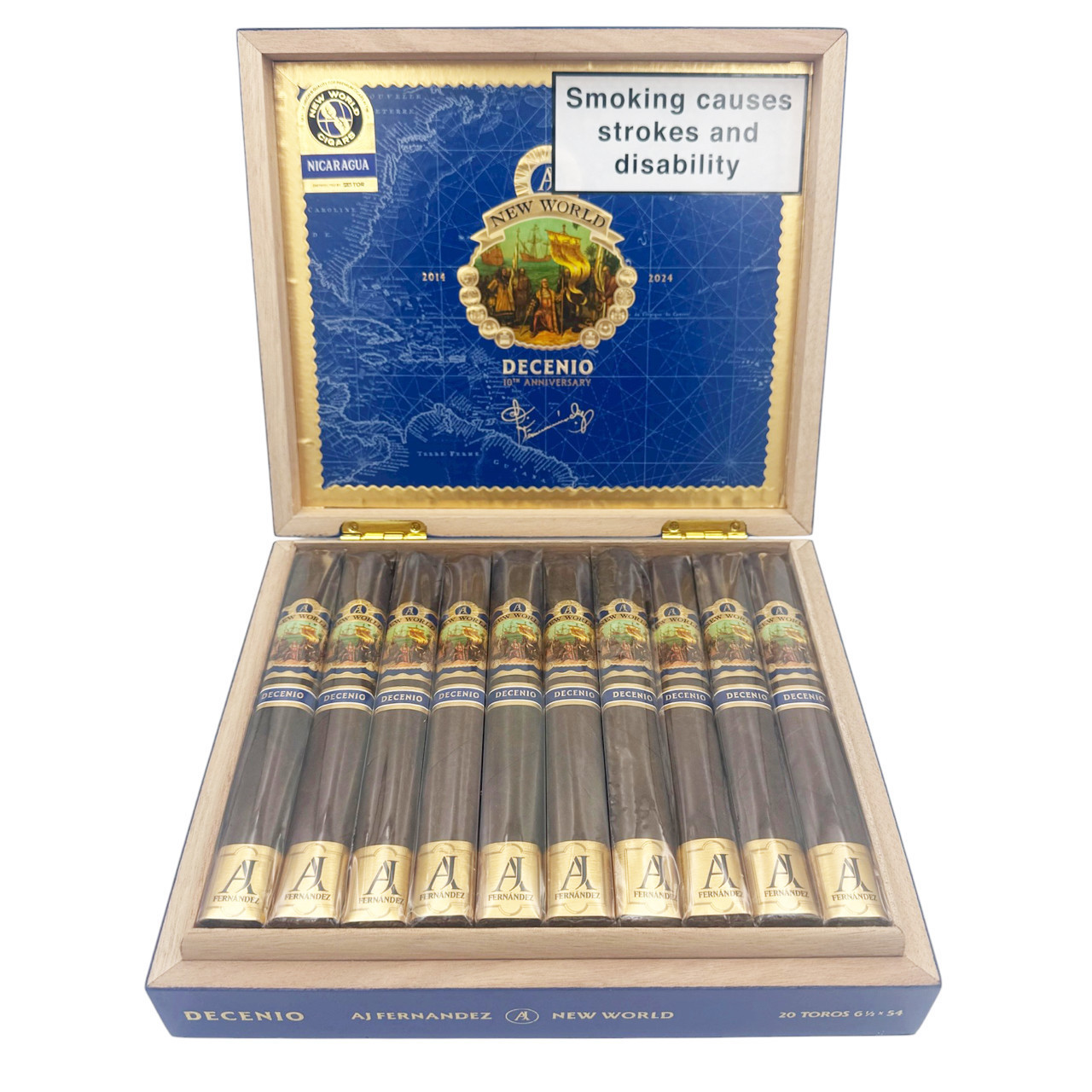 AJ Fernandez AJ Fernandez New World Decenio Toro Unit (20) Toro
