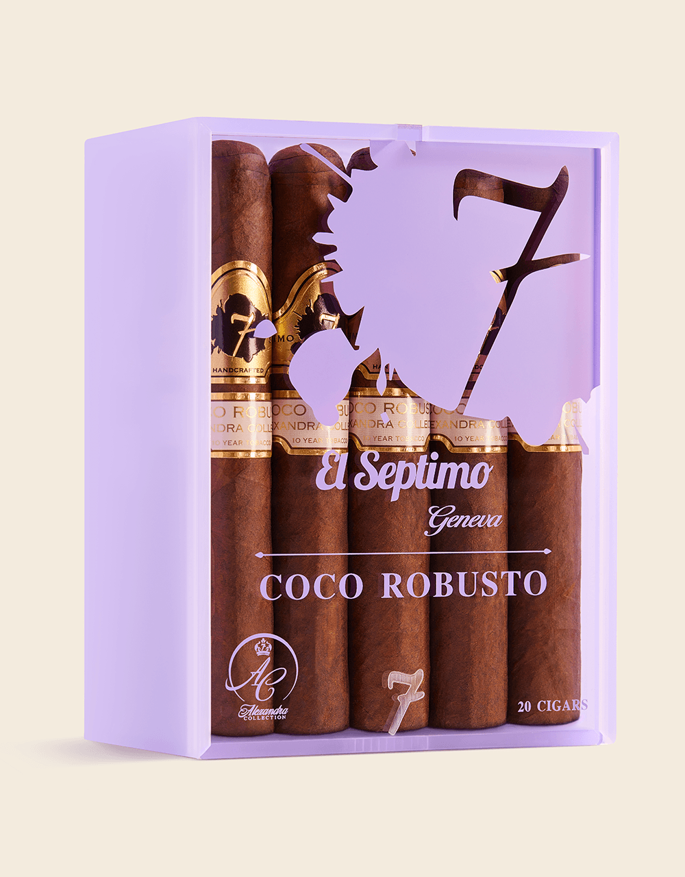 El Septimo El Septimo Alexandra Coco Robusto (10) Unit (10) Robusto