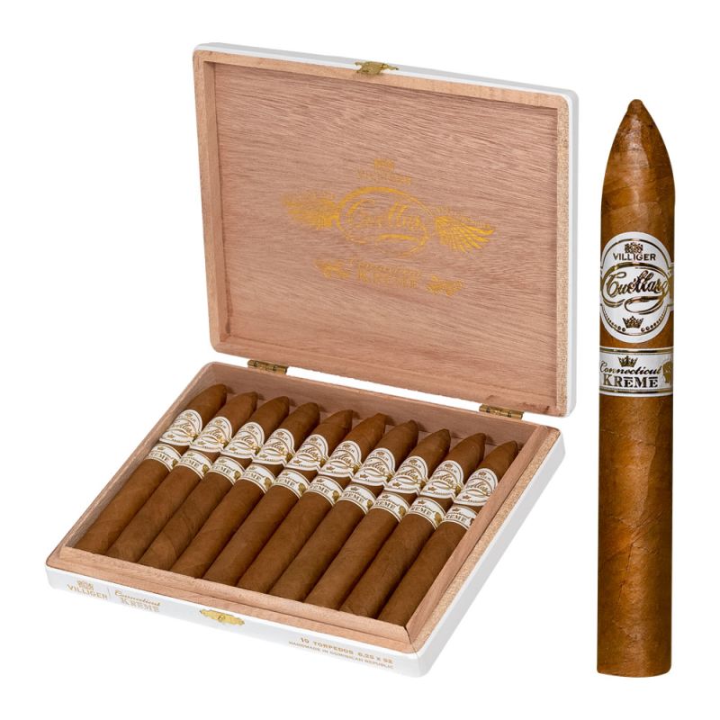 Villiger Villiger Cuellar Kreme Connecticut Torpedo (10) Unit (10) Torpedo