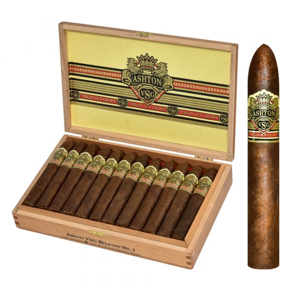 Ashton Ashton Virgin Sun Grown Belicoso #1 Unit (24) Belicoso