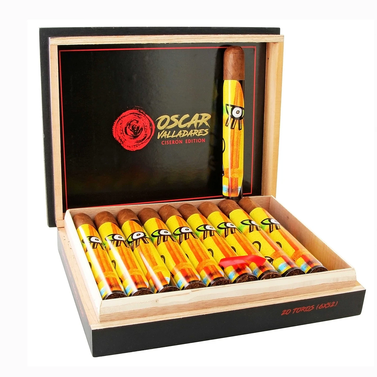 Oscar Valladares Oscar Valladares Ciseron Black Toro Unit (20) Toro