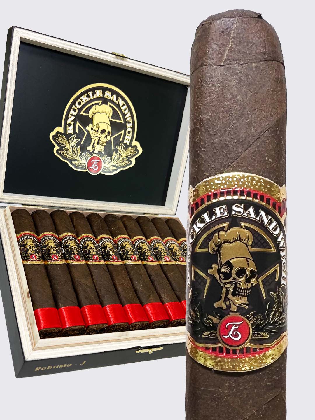 Espinosa Espinosa Knuckle Sandwich Maduro (Black) Gordo Unit (20) Gordo