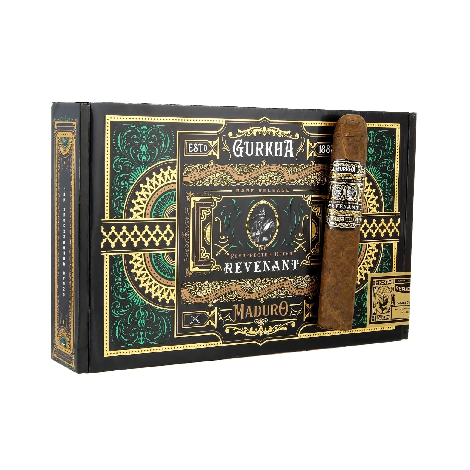 Gurkha Gurkha Revenant Maduro Robusto Unit (20) Robusto