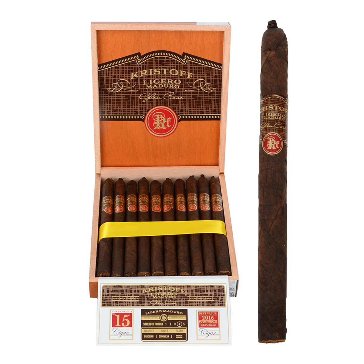 Kristoff Kristoff Ligero Maduro Lancero Unit (20) Lancero