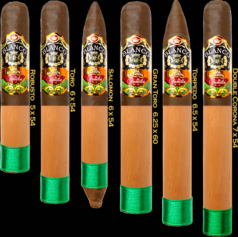 Blanco Blanco Exclusiva de Familia Maduro Toro Unit (20) Toro