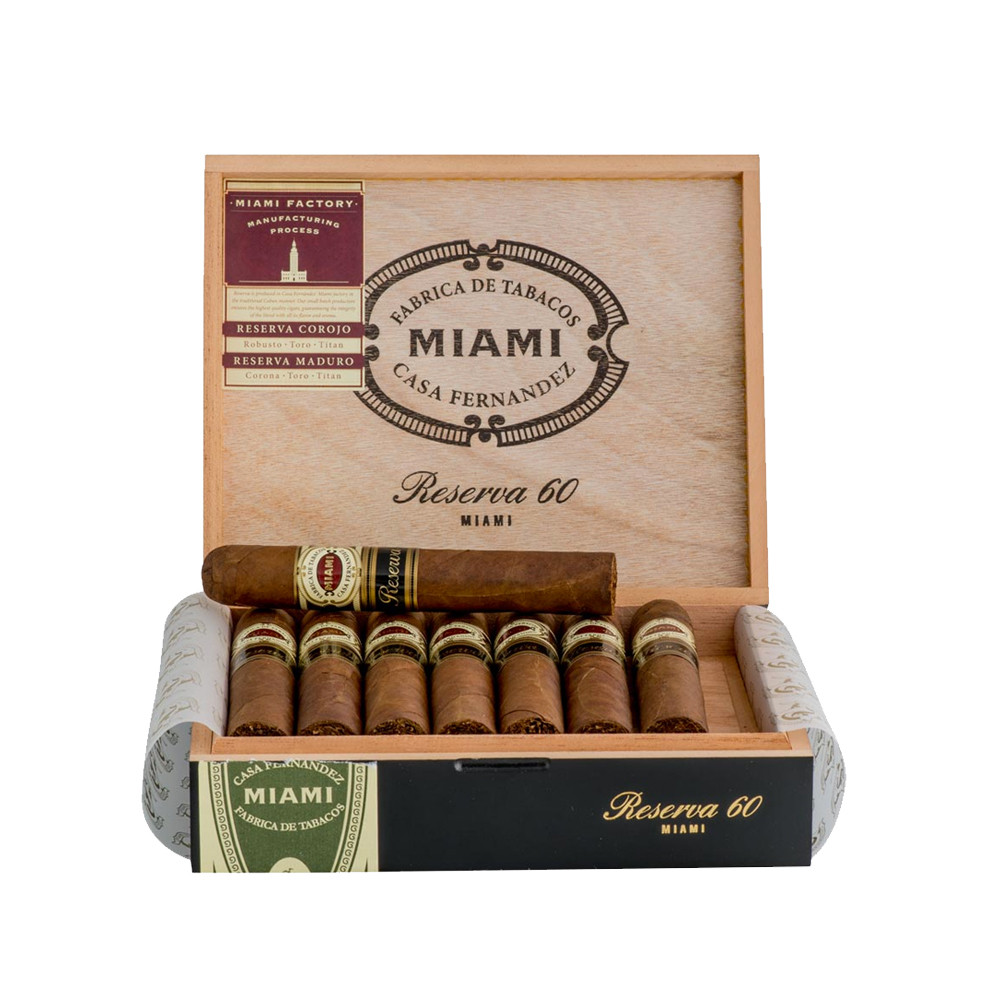 Casa Fernandez Casa Fernandez Miami Reserva Corojo Robusto Unit (15) Robusto