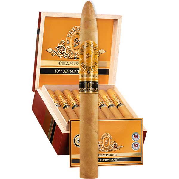 Perdomo Perdomo 10th Anniversary Champagne Torpedo Unit (25) Torpedo