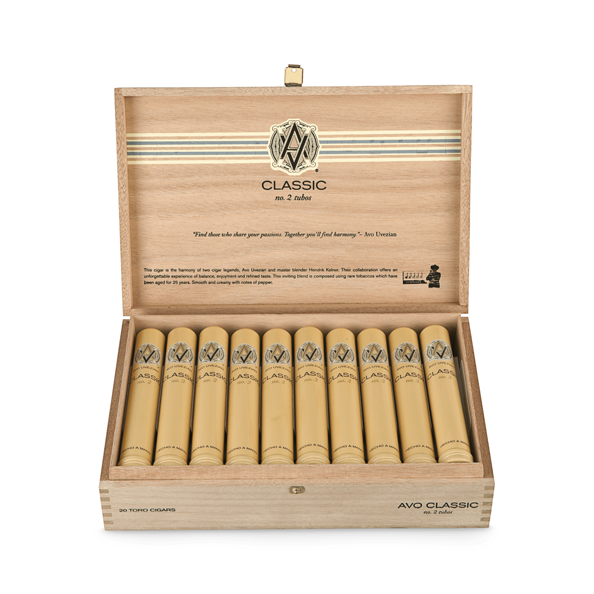 Avo Classic No. 2 Tubos (Toro) Unit (20)