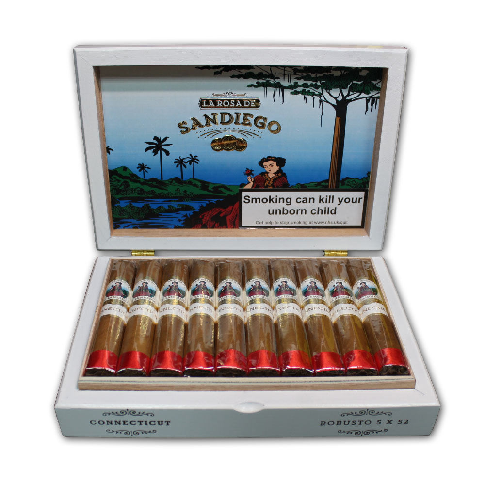 La Rosa La Rosa de San Diego Connecticut Robusto Unit (21)