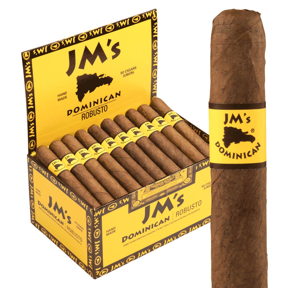 JM's JM's Dominican Sumatra Robusto Unit (50) Robusto