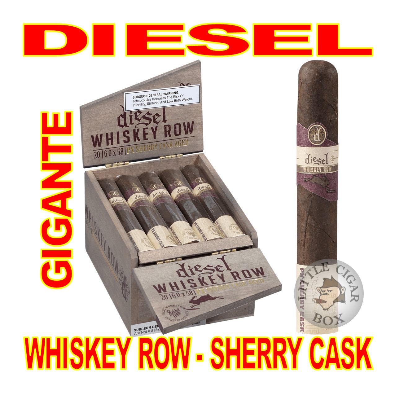 Diesel Diesel Whiskey Row Sherry Cask Gigante Unit (20) Gigante